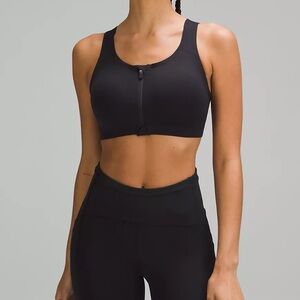 Lululemon Enlite Front-Zip Bra High Support Black